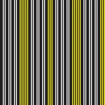 Yellow Stripe seamless pattern background in vertical style Stock Illustration