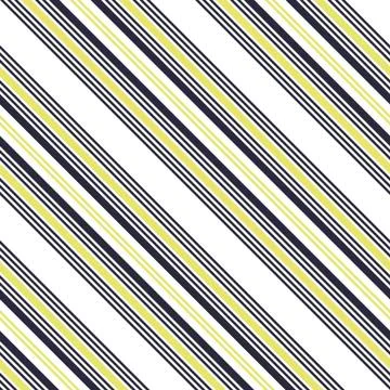 Yellow Stripe seamless pattern background in diagonal style Stock Illustration