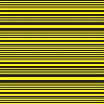 Yellow Stripe seamless pattern background in horizontal style Stock Illustration