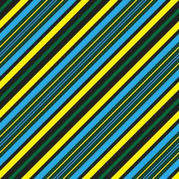 Yellow Stripe seamless pattern background in diagonal style Stock Illustration