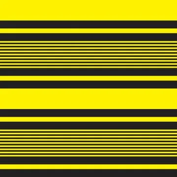 Yellow Stripe seamless pattern background in horizontal style Illustrazione stock