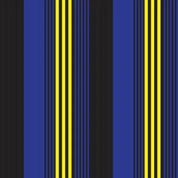 Yellow Stripe seamless pattern background in vertical style Stock Illustration