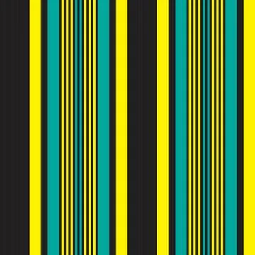 Yellow Stripe seamless pattern background in vertical style Stock Illustration