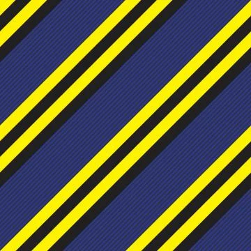 Yellow Stripe seamless pattern background in diagonal style Stock Illustration