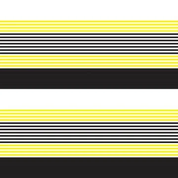 Yellow Stripe seamless pattern background in horizontal style Stock Illustration