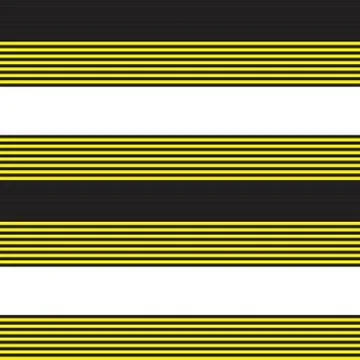 Yellow Stripe seamless pattern background in horizontal style Stock Illustration