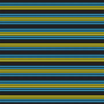 Yellow Stripe seamless pattern background in horizontal style Stock Illustration