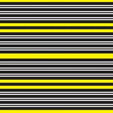 Yellow Stripe seamless pattern background in horizontal style Stock Illustration