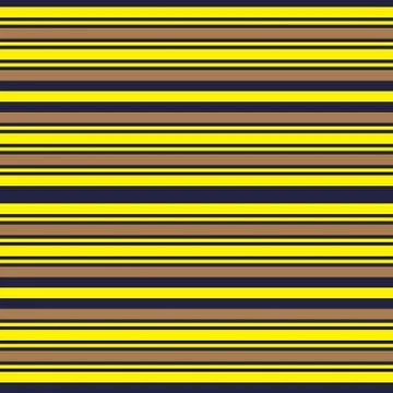 Yellow Stripe seamless pattern background in horizontal style Illustrazione stock