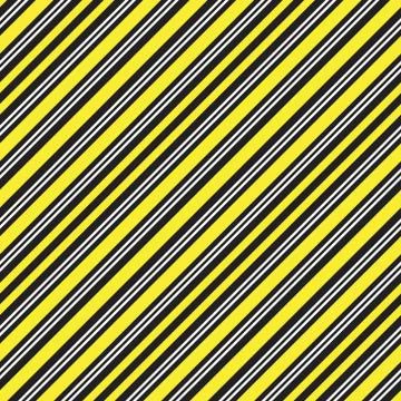 Yellow Stripe seamless pattern background in diagonal style Stock Illustration