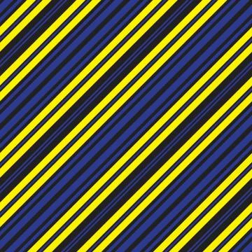 Yellow Stripe seamless pattern background in diagonal style Stock Illustration
