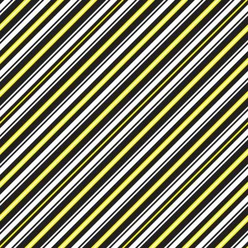 Yellow Stripe seamless pattern background in diagonal style Stock Illustration