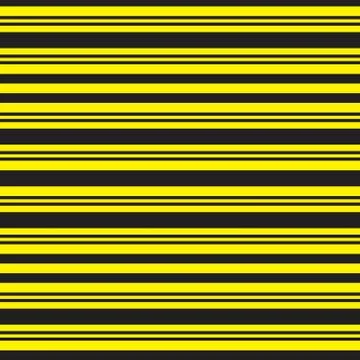 Yellow Stripe seamless pattern background in horizontal style Stock Illustration