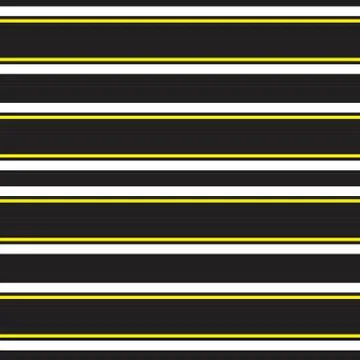 Yellow Stripe seamless pattern background in horizontal style Stock Illustration