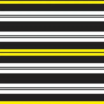 Yellow Stripe seamless pattern background in horizontal style Stock Illustration