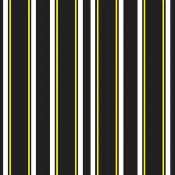 Yellow Stripe seamless pattern background in vertical style Stock Illustration