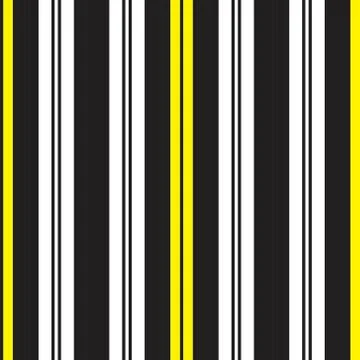Yellow Stripe seamless pattern background in vertical style Stock Illustration