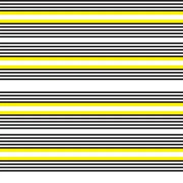 Yellow Stripe seamless pattern background in horizontal style Stock Illustration