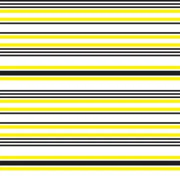 Yellow Stripe seamless pattern background in horizontal style Stock Illustration