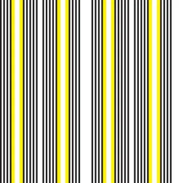 Yellow Stripe seamless pattern background in vertical style Stock Illustration