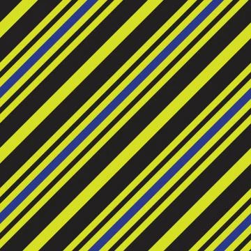 Yellow Stripe seamless pattern background in diagonal style Stock Illustration