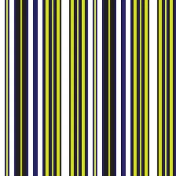 Yellow Stripe seamless pattern background in vertical style Stock Illustration