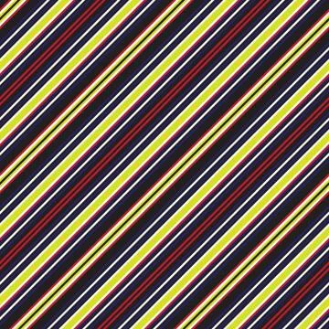 Yellow Stripe seamless pattern background in diagonal style Stock Illustration