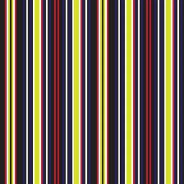 Yellow Stripe seamless pattern background in vertical style Stock Illustration