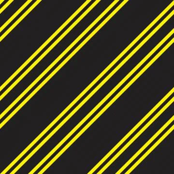 Yellow Stripe seamless pattern background in diagonal style Stock Illustration