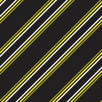 Yellow Stripe seamless pattern background in diagonal style Stock Illustration