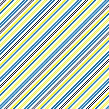 Yellow Stripe seamless pattern background in diagonal style Stock Illustration