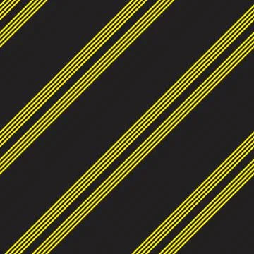 Yellow Stripe seamless pattern background in diagonal style Stock Illustration