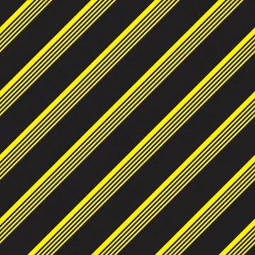Yellow Stripe seamless pattern background in diagonal style Stock Illustration