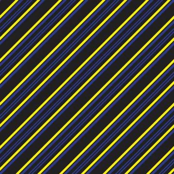 Yellow Stripe seamless pattern background in diagonal style Stock Illustration