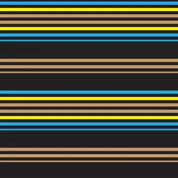 Yellow Stripe seamless pattern background in horizontal style Stock Illustration