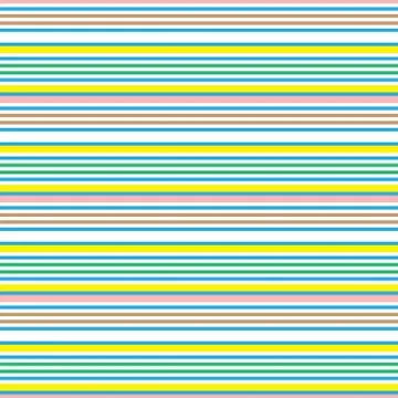 Yellow Stripe seamless pattern background in horizontal style Stock Illustration