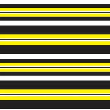 Yellow Stripe seamless pattern background in horizontal style Stock Illustration