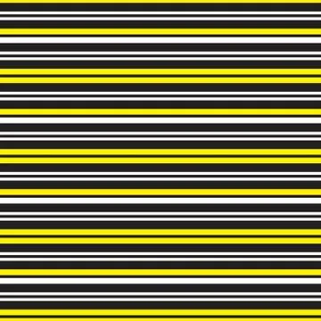 Yellow Stripe seamless pattern background in horizontal style Stock Illustration