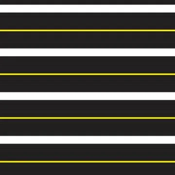 Yellow Stripe seamless pattern background in horizontal style Stock Illustration