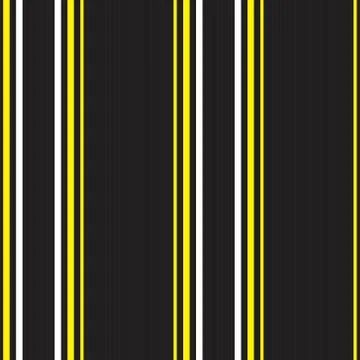 Yellow Stripe seamless pattern background in vertical style Stockillustratie