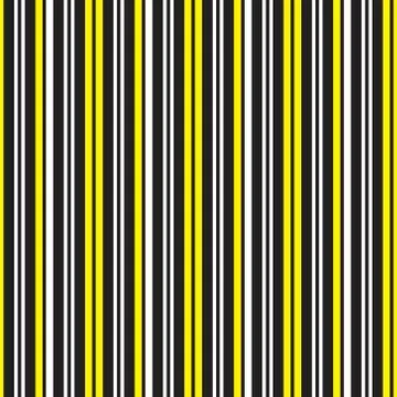 Yellow Stripe seamless pattern background in vertical style Stock Illustration