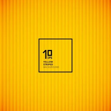 Yellow striped vertical lines pattern background. Stock Illustration
