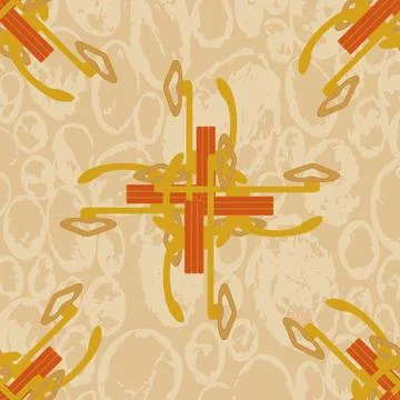 Yellow stripes Stock Illustration