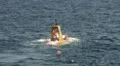 Yellow Submarine goes diving HD Footage