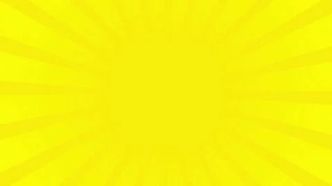 Yellow Sun burst perfect looping animation background Stock Footage 238564637