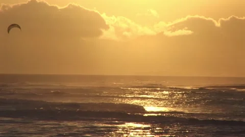 Yellow sun light Stock Footage 315593852