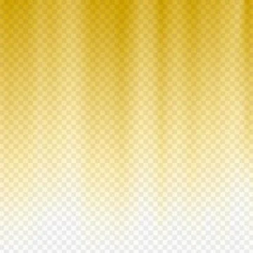 Yellow sun rays flare Illustrazione stock