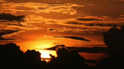 Yellow sun set Vidéo 999063