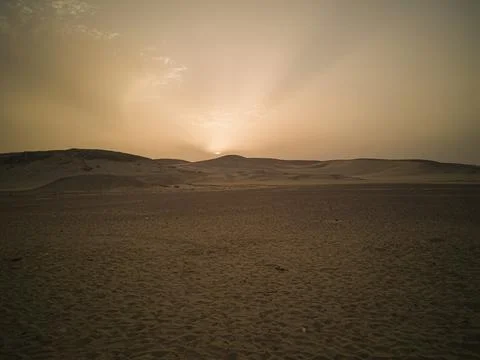 Yellow Sunset Stock Photos