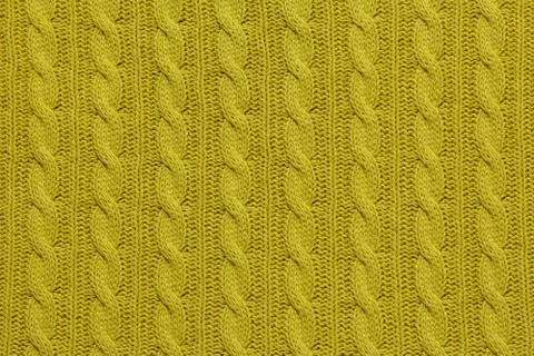 Yellow Sweater background Texture Stock Photos